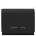 Iside Exclusive Leather Wallet - Small Size Black TL142436
