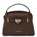 Maisy Leather Tote Coffee TL142459