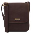 John Borsello da Uomo in Pelle con zip Frontale Testa di Moro TL141408