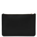 Diva Pochette in Pelle con Tracolla a Catena Nero TL142461