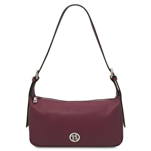 Miranda Borsa a Spalla in Pelle Morbida Bordeaux TL142467