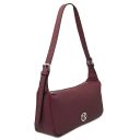 Miranda Soft Leather Shoulder bag Bordeaux TL142467