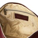 Miranda Borsa al Hombro en Piel Suave Bordeaux TL142467