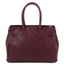 TL Bag Bolso a Mano en Piel Bordeaux TL142174