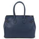 TL Bag Borsa a Mano in Pelle Blu scuro TL142174