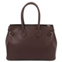 TL Bag Borsa a Mano in Pelle Caffè TL142174