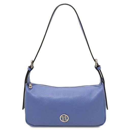 Miranda Sac Bandoulière en Cuir Souple Bleu TL142467