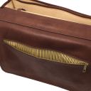 Ancona Serviette en Cuir Marron TL142073