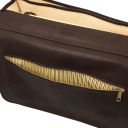 Ancona Serviette en Cuir Marron foncé TL142073