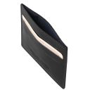 Elegante Porta Tarjetas de Credito en Piel Negro TL140805