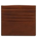 Leather Card Holder Brown TL142469
