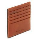 Leather Card Holder Natural TL142469