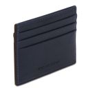Leather Card Holder Dark Blue TL142471