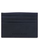 Portacarte in Pelle Blu scuro TL142471