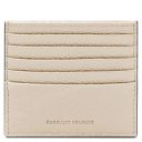 Porte-cartes en Cuir Beige TL142470