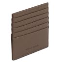 Kartenetui aus Leder Dunkel Taupe TL142470