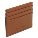 Kartenetui aus Leder Cognac TL142472