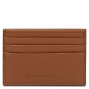 Leather Card Holder Cognac TL142472