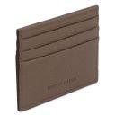 Kartenetui aus Leder Dunkel Taupe TL142472
