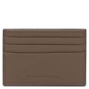 Kartenetui aus Leder Dunkel Taupe TL142472