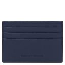 Leather Card Holder Dark Blue TL142472