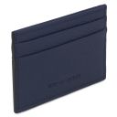 Leather Card Holder Dark Blue TL142474