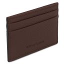 Kartenetui aus Leder Kaffee TL142474
