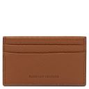 Leather Card Holder Cognac TL142474