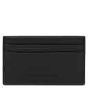 Leather Card Holder Black TL142474