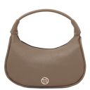 Michelle Leather Hobo bag Dark Taupe TL142477