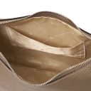 Michelle Leather Hobo bag Dark Taupe TL142477