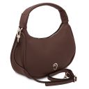 Michelle Borsa Hobo in Pelle Caffè TL142477