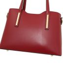Olimpia Shopper Tasche aus Leder - Klein Rot TL141591
