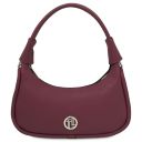 Michelle Bolso a Mano en Piel - Misura Pequeña Bordeaux TL142478