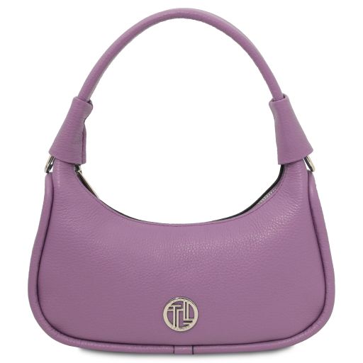 Michelle Leather Handbag - Small Size Lilac TL142478