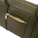 Stephany Borsa a Mano in Pelle Verde Foresta TL142439