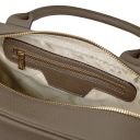 Stephany Sac Cabas en Cuir Taupe foncé TL142439