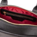 Stephany Handtasche aus Leder Schwarz TL142439