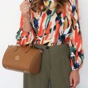 Layla Leather Duffle bag Coffee TL142229