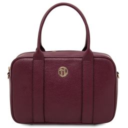 Stephany Handtasche aus Leder Bordeaux TL142439