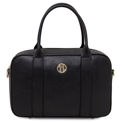 Stephany Bolso en Piel Negro TL142439