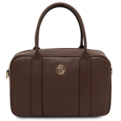 Stephany Handtasche aus Leder Kaffee TL142439