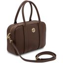 Stephany Leather Handbag Coffee TL142439