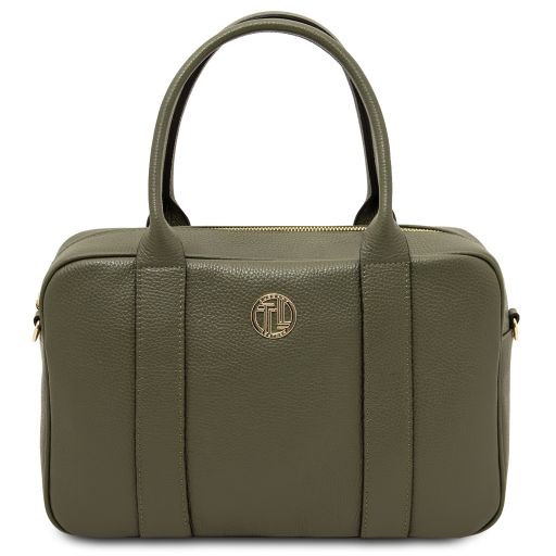 Stephany Handtasche aus Leder Tannengrün TL142439