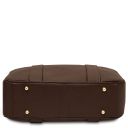 Maiorca Sac Cabas en Cuir et Portefeuille en Cuir Entièrement Zippée Café TL142486