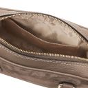 Chantilly Bolso a Mano en Piel Marrón topo oscuro TL142480