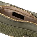 Chantilly Bolso a Mano en Piel Verde Oscuro TL142480