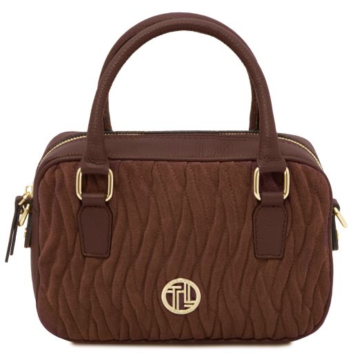 Chantilly Leather Handbag Coffee TL142480