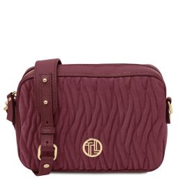 Chantilly Sac Bandoulière en Cuir Bordeaux TL142490