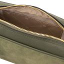 Chantilly Leather Shoulder bag Forest Green TL142490